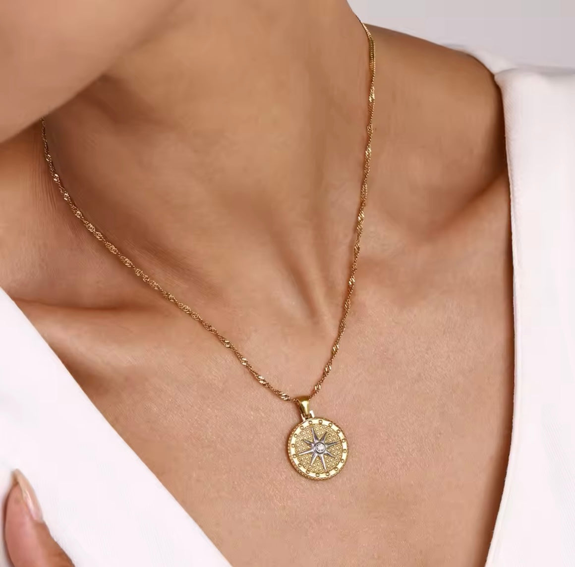 Zain 18k Gold Plated Necklace