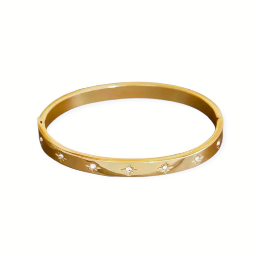 Gigi 18k Gold Plated Bangle