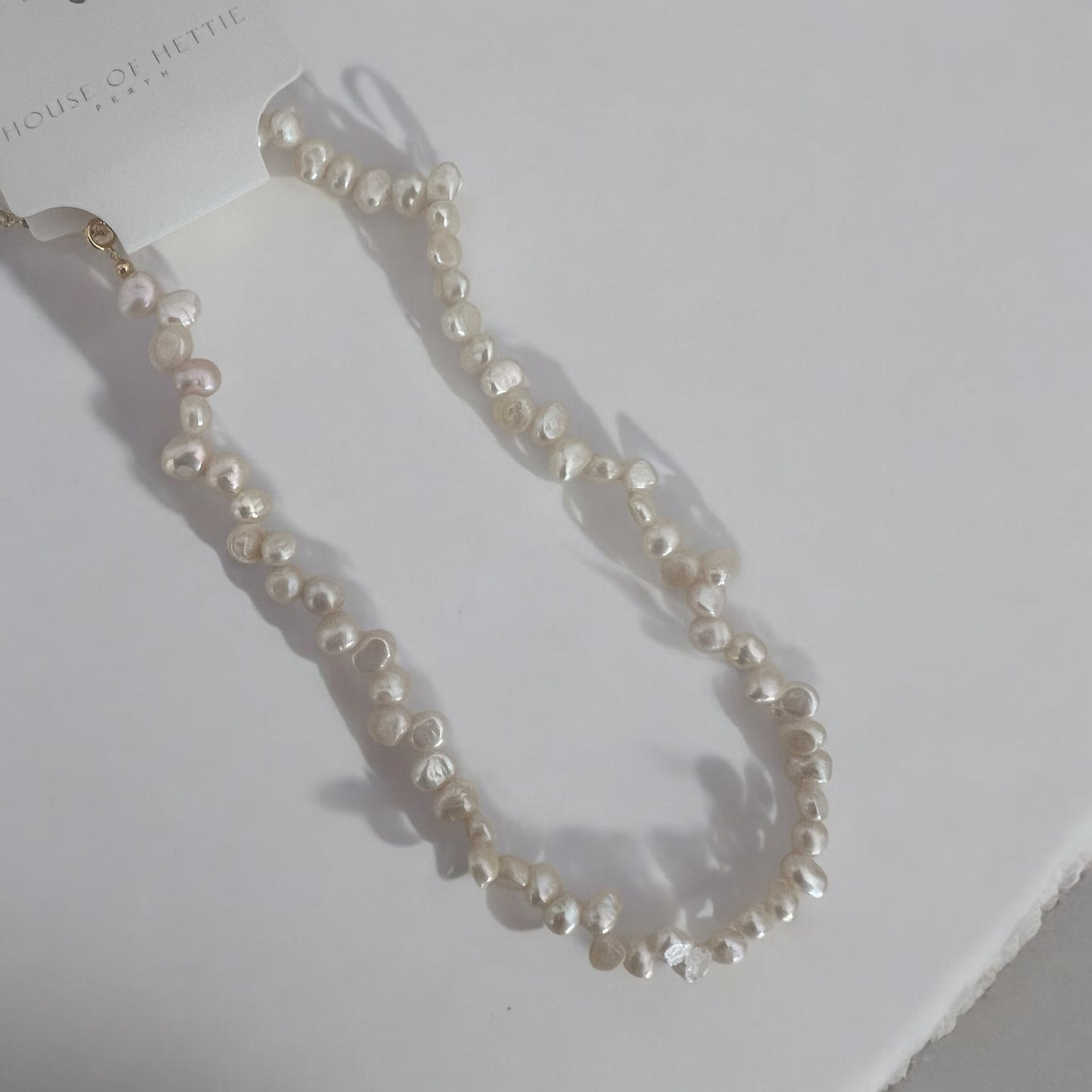Willow Natural Freshwater Pearl Necklace