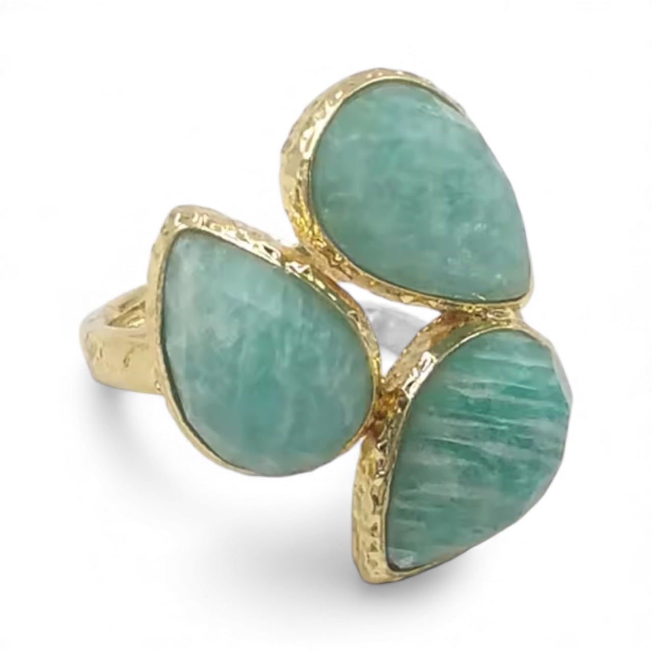 Amara Amazonite Gemstone Ring