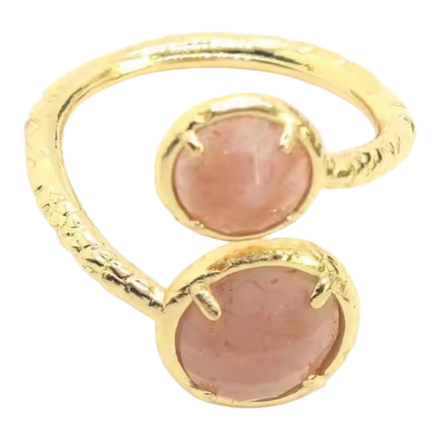 Rose Quartz Gemstone Ring