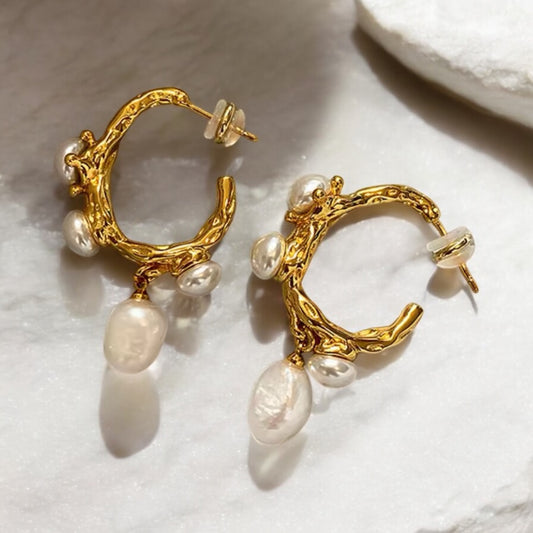 Tiffany Freshwater Pearl Earrings