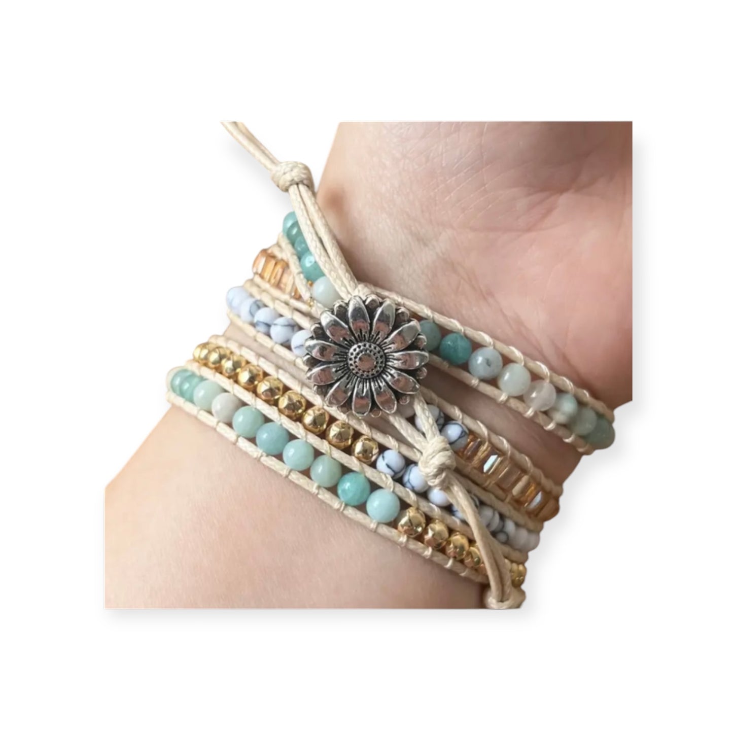 Bohemian Goddess Wrap Bracelet