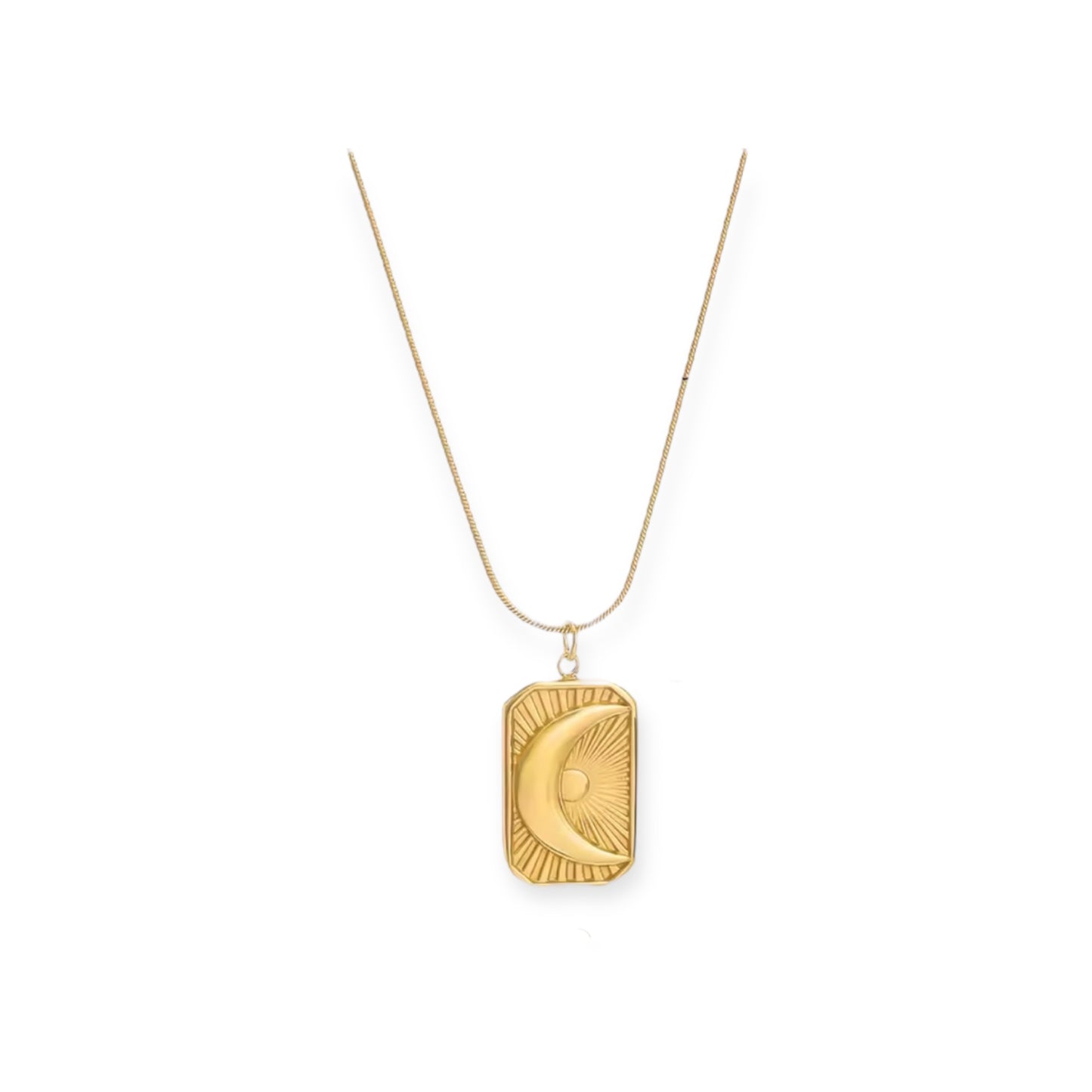 Eclipse 18k Gold Plated Necklace