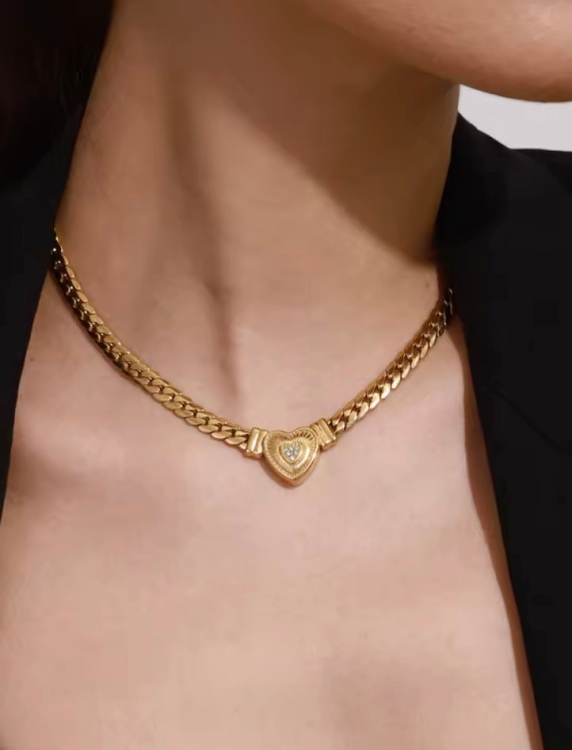 House of Hearts Luxe Chain Necklace