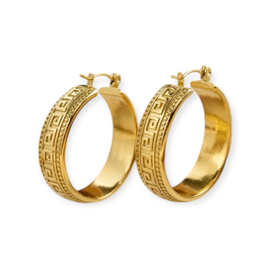 Gabriella 18k Gold Plated Earrings