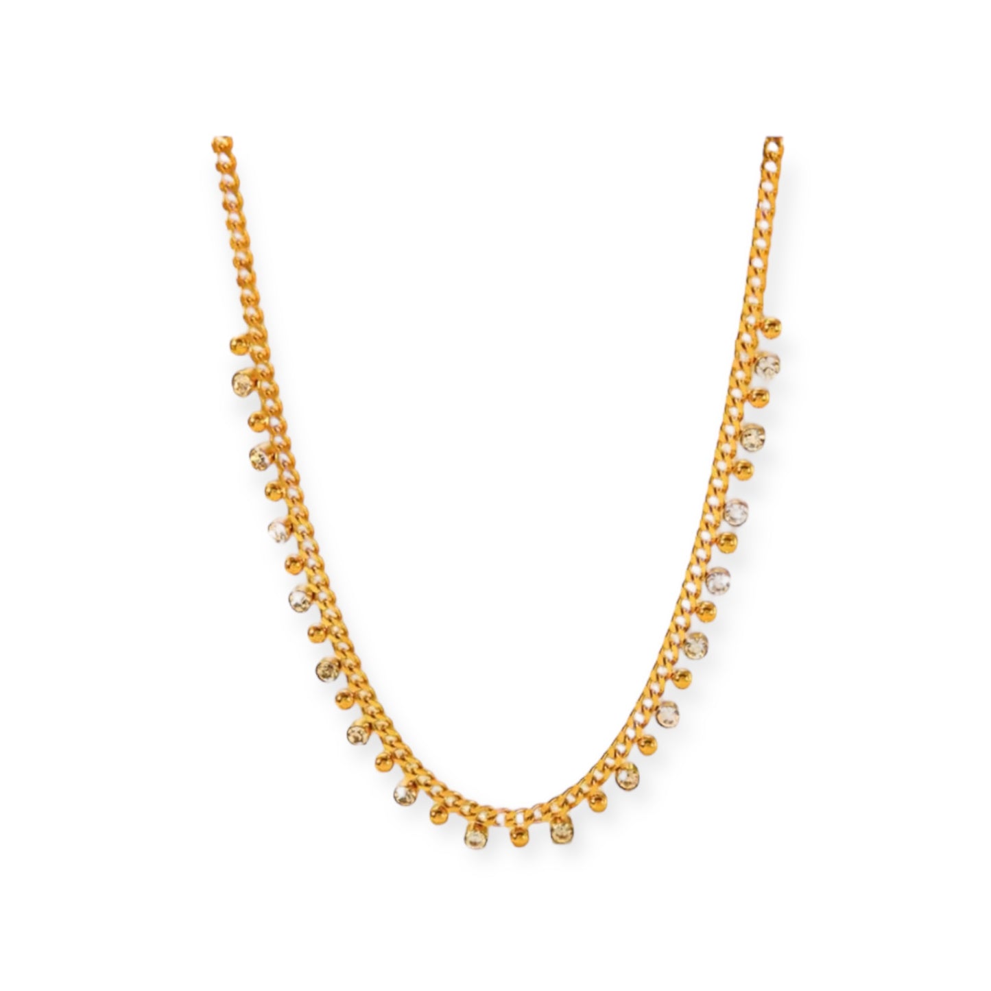 Dominique 18k Gold Plated Necklace