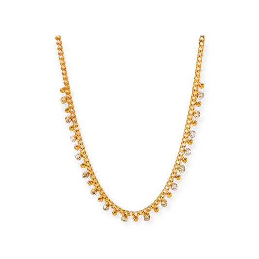 Dominique 18k Gold Plated Necklace