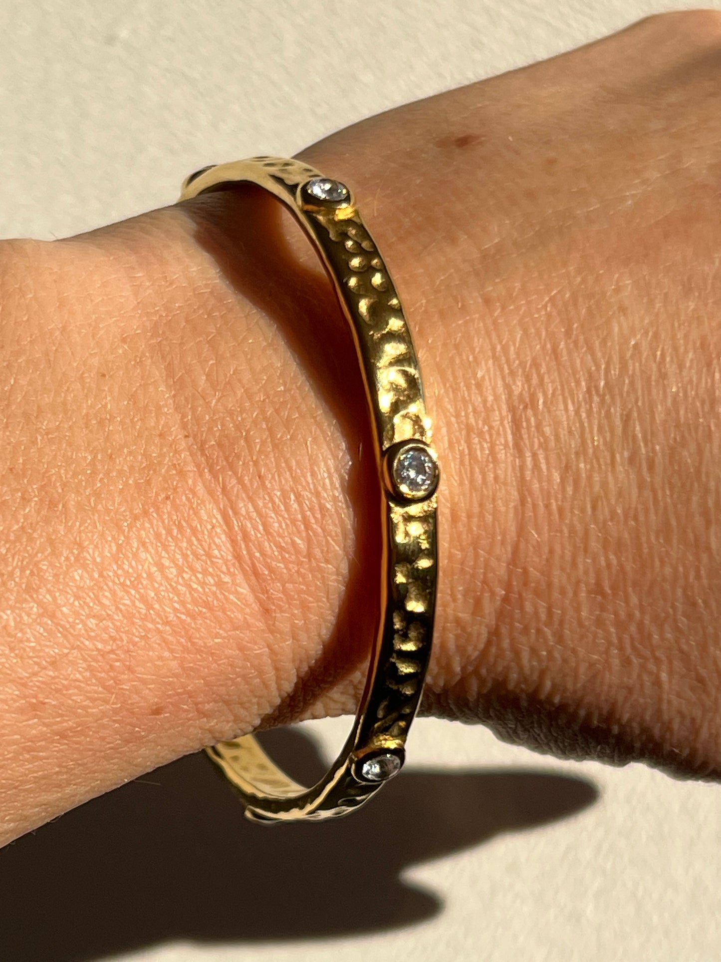 Gloria 18k Gold Plated Bangle