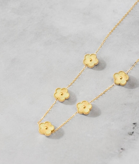 Little Blossoms Necklace - Gold