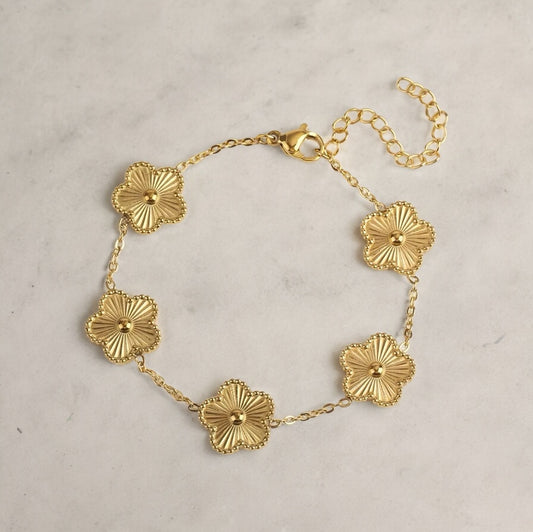 Little Blossoms Bracelet - Gold