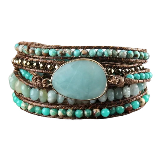 Amazonian Goddess Wrap Bracelet