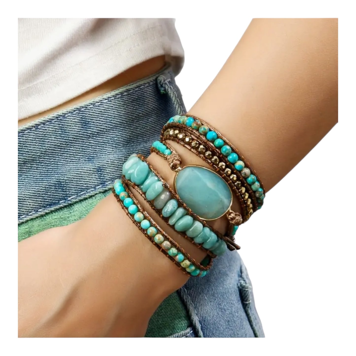 Amazonian Goddess Wrap Bracelet
