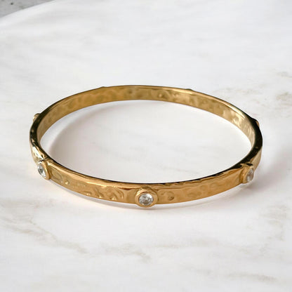 Gloria 18k Gold Plated Bangle