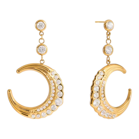 Luna Halo Earrings