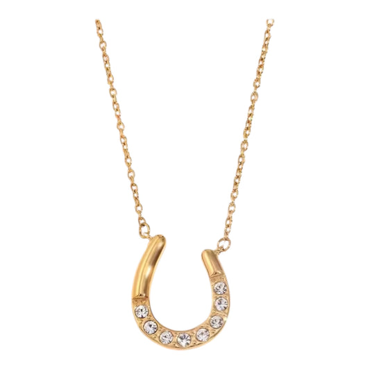 Lucky Horseshoe Necklace