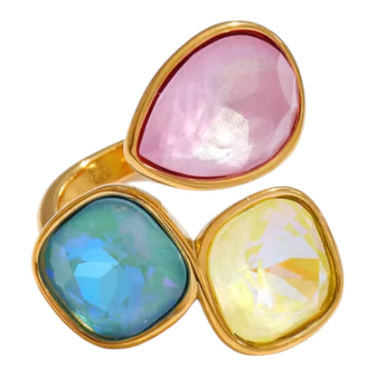 Sorbet Trio Ring