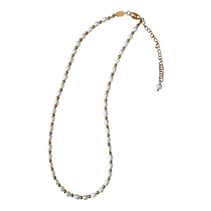 Agatha Natural Freshwater Pearl Necklace